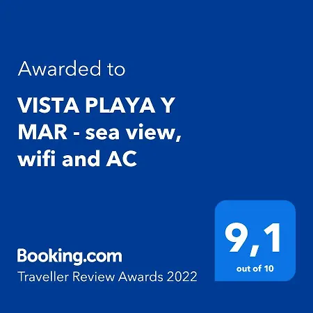 Vista Playa Y Mar - Sea View, Wifi And Ac מלנארה